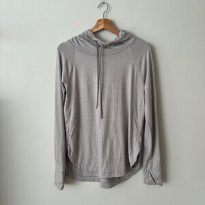 Athleta Uptempo Hoodie Pullover Gray Women's Size Small